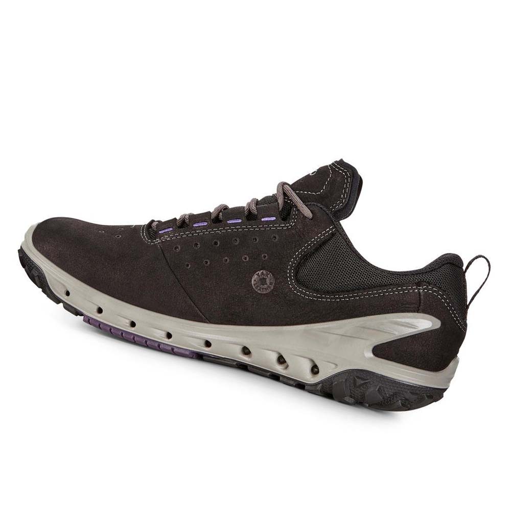 Women's Ecco W Biom Venture Gtx Tie Sneakers Black | Canada 265ILH